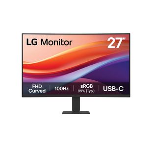 Lg 27In Monitor Va Fhd 100Hz Curved