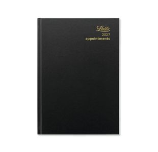 Letts Desk Diary Dpp A5 Blk 2027