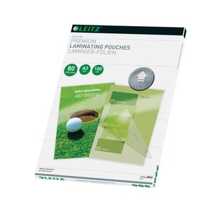 Leitz Ilam Lam Pouch A3 160Mic Pk100