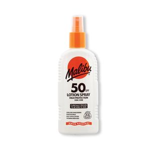 Malibu Spf 50 Sun Lotion Spray 200Ml