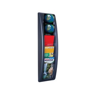 1/3 A4 5 Tier Quick Fit Wall De Blk
