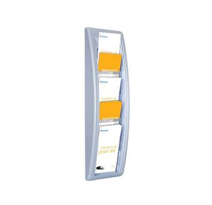 1/3 A4 5 Tier Quick Fit Wall De Slv