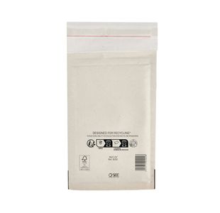 Bubble Lined Bag White 120X210 Pk100