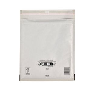 Bubble Lined Bag White 220X260 Pk100