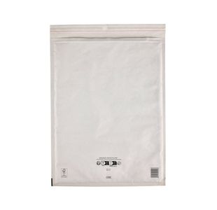 Bubble Lined Bag White 350X470 Pk50