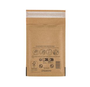 Bubble Postal Bags Gold A/000 Pk200