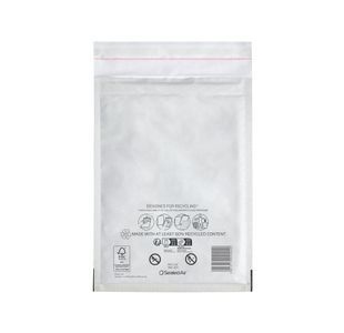 Bubble Postal Bags White D/1 Pk200