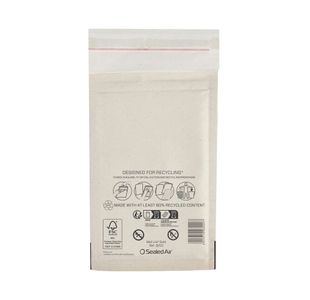 Bubble Postal Bags White B/00 Pk200