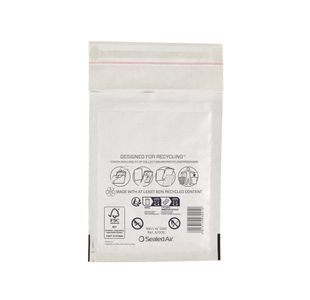 Bubble Postal Bags White A/000 Pk200