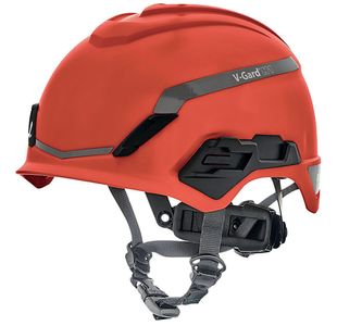 V-Gard H1 Non Vented Saf Helmet Red