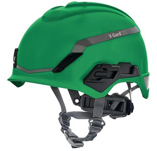 V-Gard H1 Non Vented Saf Helmet Grn