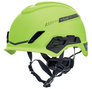 V-Gard H1 Tri-Vented Saf Helmet Lgrn