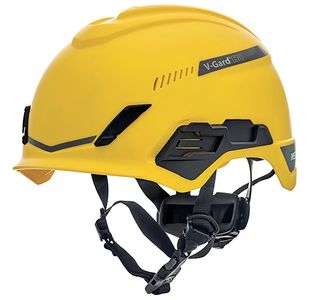 V-Gard H1 Tri-Vented Saf Helmet Ylw