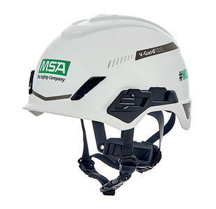 V-Gard H1 Tri-Vented Saf Helmet Wht