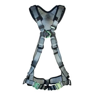 V-Fit Back Chest Saf Harness Blk Xs