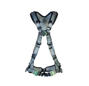 V-Fit Back Chest Saf Harness Blk Std