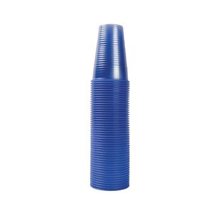 Mycafe Water Cup Pp 20Cl Blue Pk50