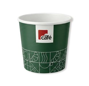 Mycafe Sin Wall Ppr Hot Cup 4Oz Pk50