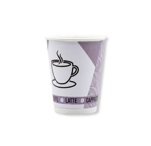 Mycafe Hot Cups 25Cl/8Oz Pk50