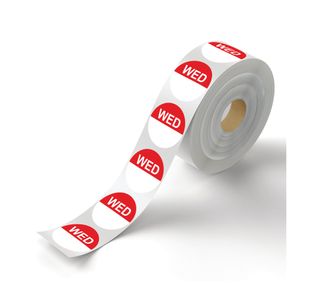 Food Rotation Label Wednesday Pk3500