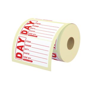 Food Label Use By 25X25Mm (Pk1000)