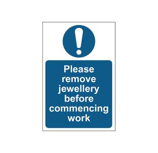 Remove Jewellery Sign Vnl 200X300