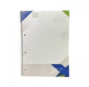 Spiral Side Bound Ruled & Margin A4 Pad Pck 5