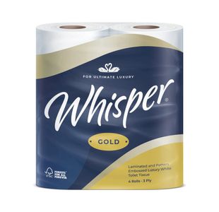 Whisper Gold Wc Roll 3-Ply 4X10 Pk40