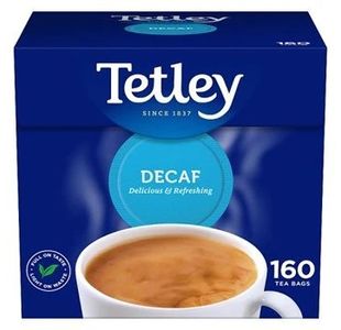 Tetley Decaffeinated Tea Bags 160'S