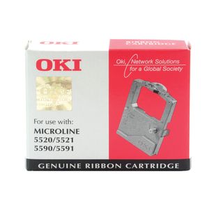 Oki Ml5500 Black Fabric Ribbon