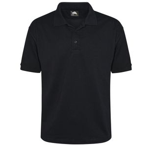 Raven Polo Shirt Unisex Black Xl