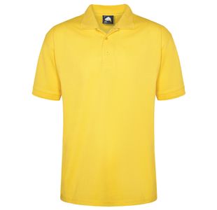 Eagle Male Polo Shirt Yellow Xl