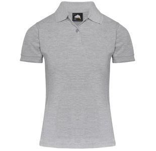 Ladies Eagle Polo Shirt Ash 20