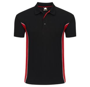 Silverswift Polo Shirt Blk/Red S