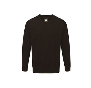 Buzzard V-Neck Sweatshirt Black 4Xl