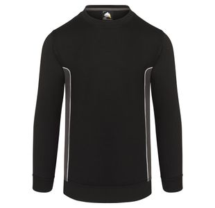 Silverswift Sweatshirt Blk/Grh 5Xl