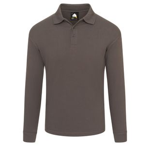 Weaver Long Sleeved Polo Grh L
