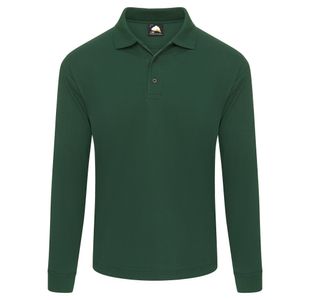 Weaver Long Sleeved Polo Btgrn Xl