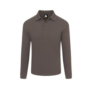 Weaver Long Sleeved Polo Grh Xs