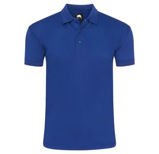 Oriole Wicking Polo Ro Blue 2Xl