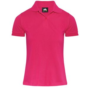 Ladies Eagle Polo Shirt Pink 22