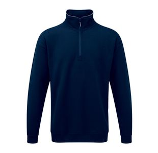Grouse Qtr Zip Sweatshirt Navy 5Xl