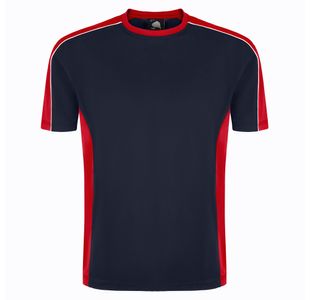 Avocet Wicking T-Shirt Navy/Red L