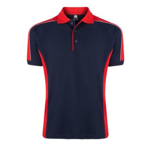 Avocet Polo Shirt Navy/Red 2Xl