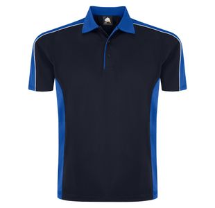 Avocet Wicking Polo Navy/Ro Blu 3Xl