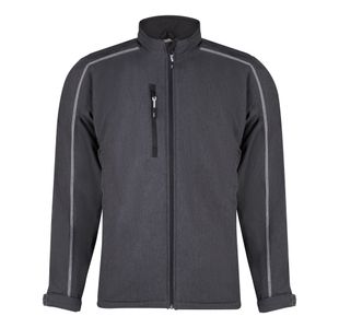 Crane Fur-Lnd Softshell Char/Blk 5Xl