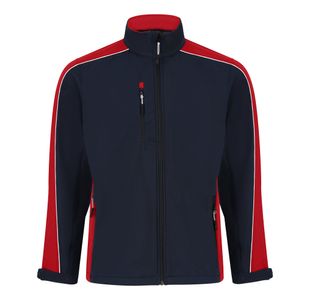 Avocet Softshell Jacket Navy/Red Xs
