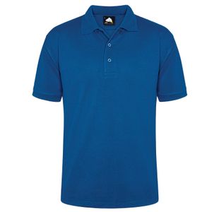 Warbler Stud Polo Shirt Royal Blue S