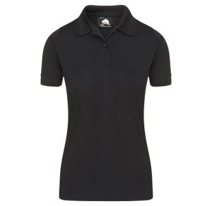Oriole Ladies Wicking Polo Black 14