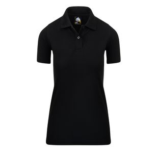 Raven Ladies Polo Shirt Black 12